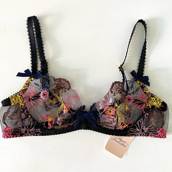 NWT Agent Provocateur Zuri Black Multicolor Set - Picture 4 of 9
